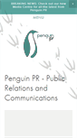 Mobile Screenshot of penguinpr.co.uk